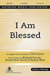 I Am Blessed SATB choral sheet music cover